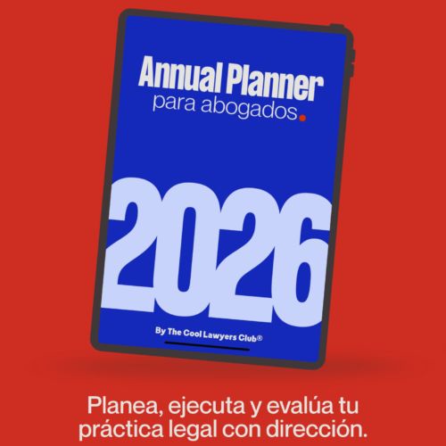 1 Annual Planner 2026 para abogados